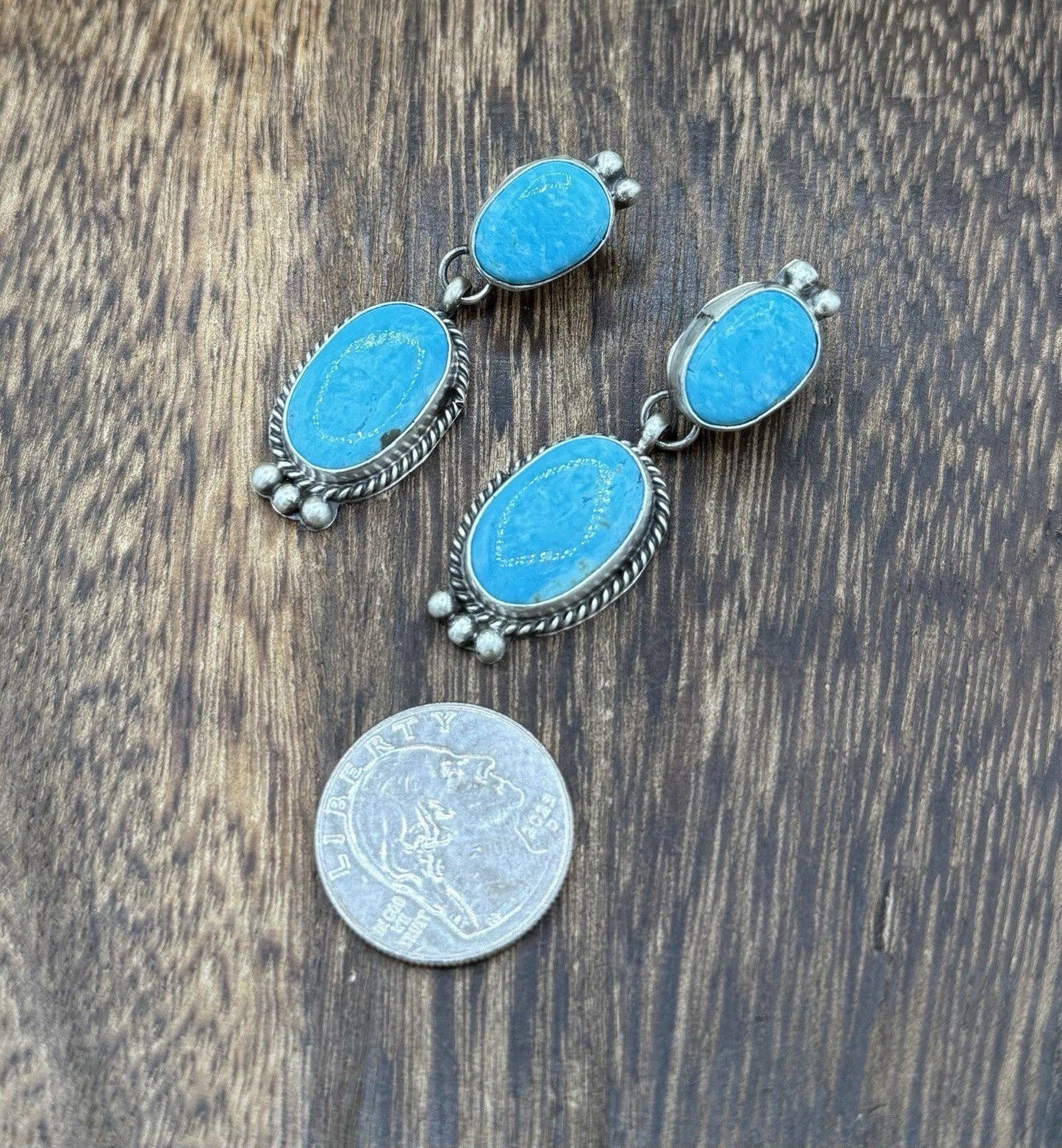 Kingman Turquoise Earrings