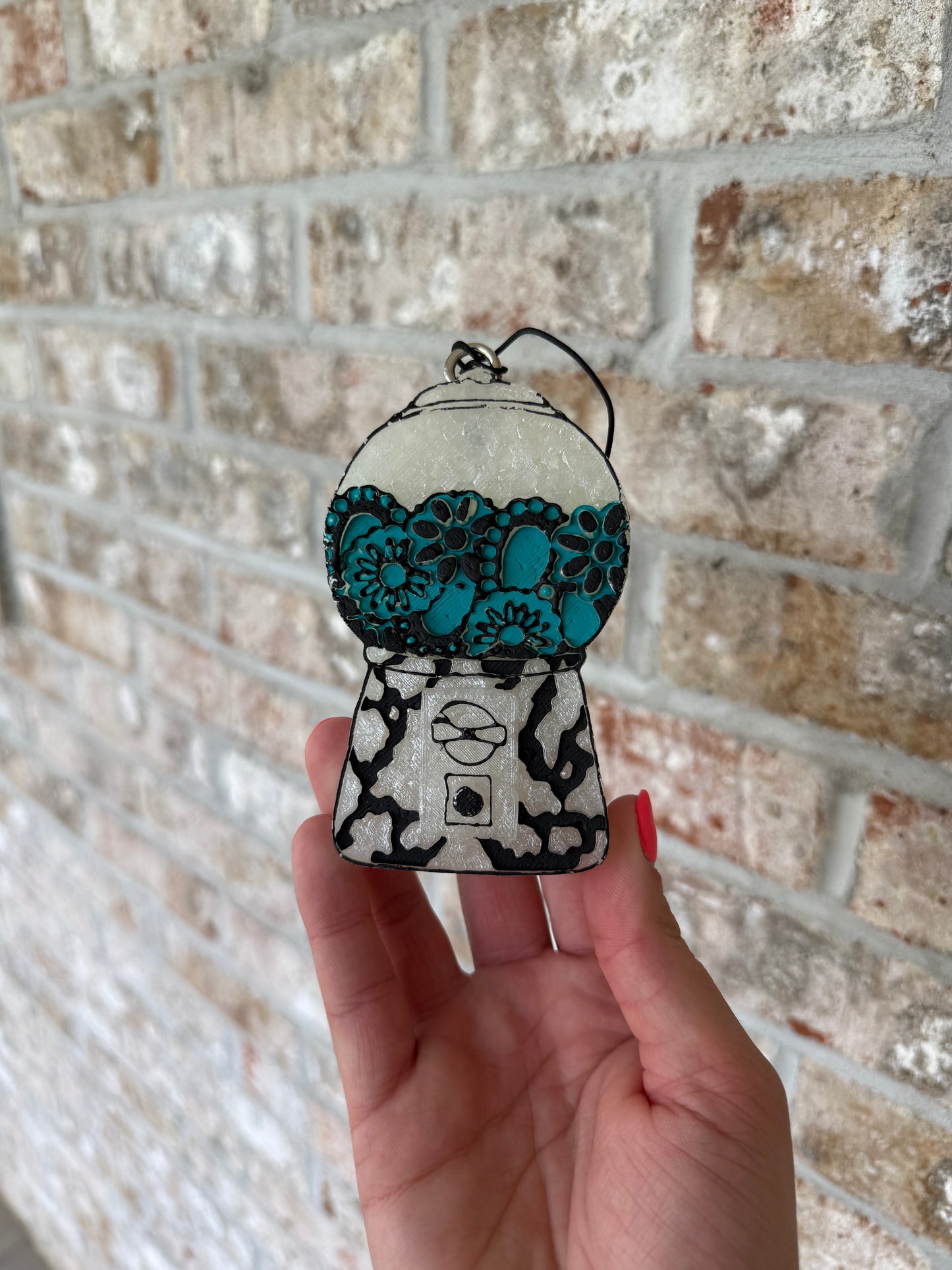 Turquoise Gumball Freshie