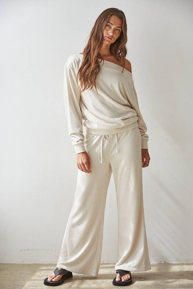 Lounge Wide Leg Pants