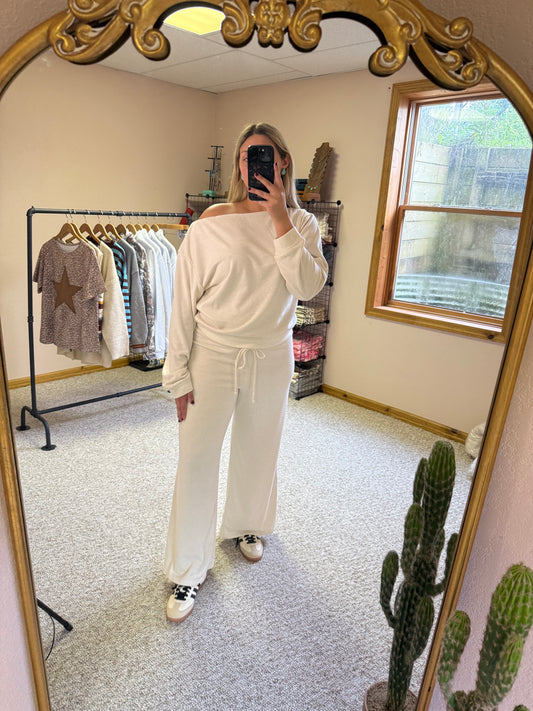 Lounge Wide Leg Pants