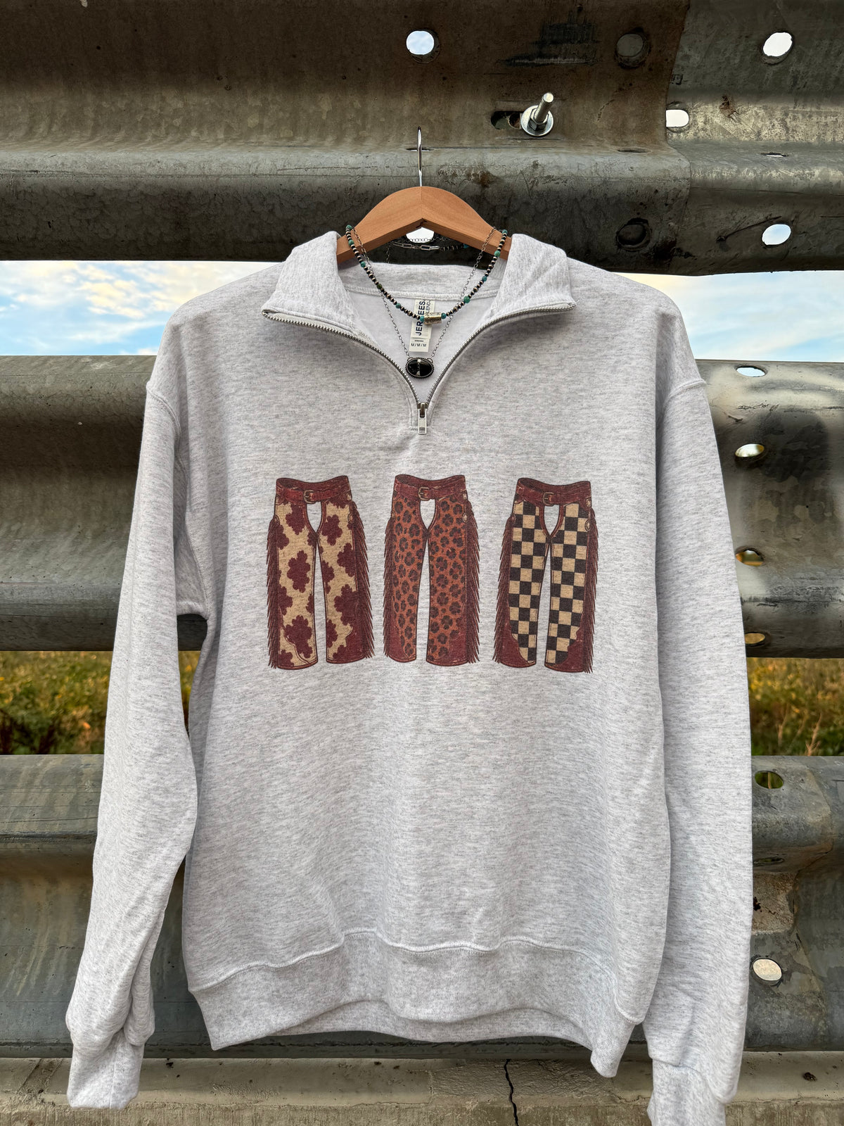 Triple Chaps Quarter Zip