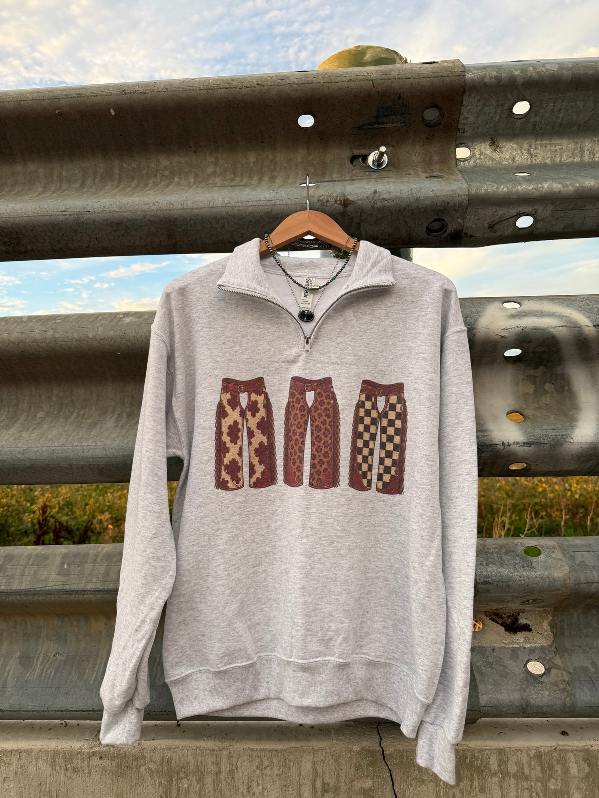 Triple Chaps Quarter Zip