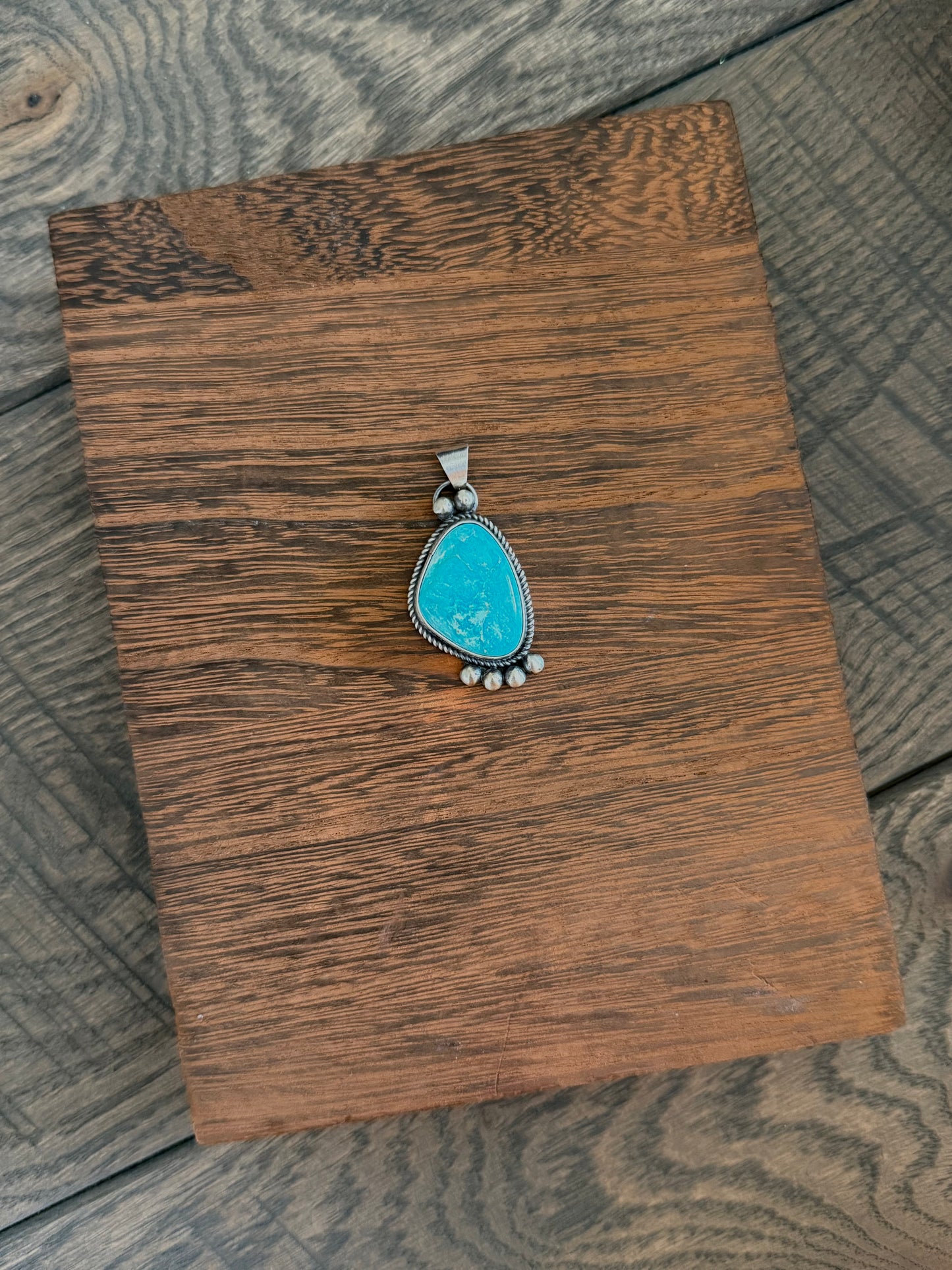 Sonoran Gold Turquoise Pendant