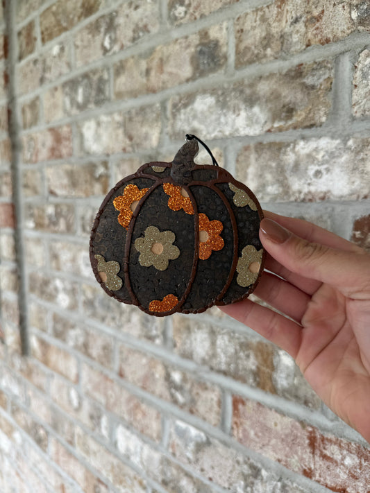Floral Pumpkin Freshie